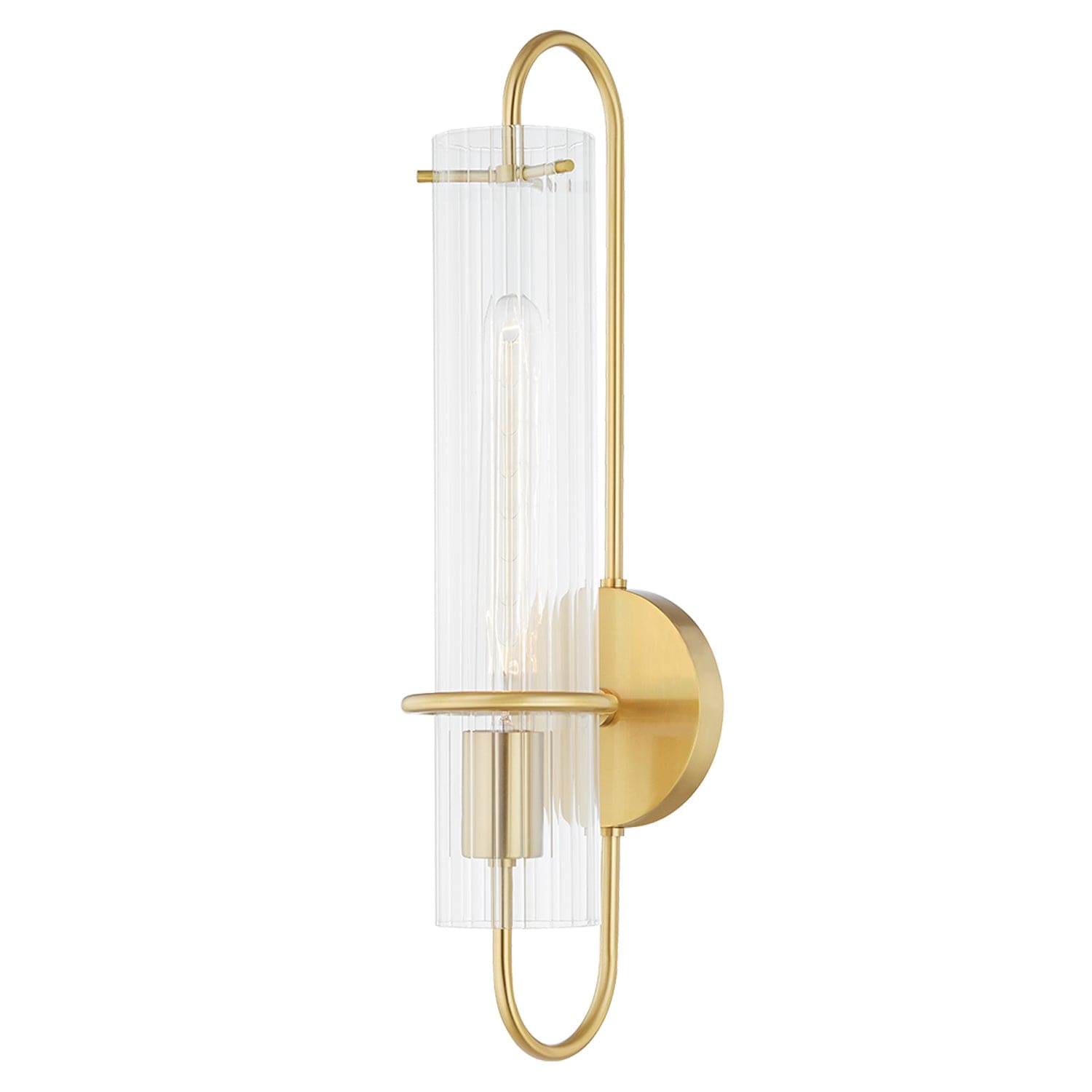 Mitzi Beck 1 Light Wall Sconce Aged Brass
