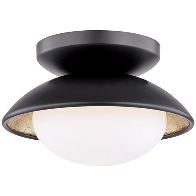 Mitzi Cadence Ceiling Semi Flush Mount Lighting mitzi-H368601S-BLK/GL 806134893835