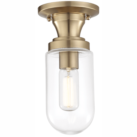 Mitzi Clara Semi-Flush Mount - Polished Copper Lighting mitzi-H124601-POC 00806134840167