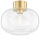 Mitzi Harlow Flush Mount - Aged Brass Lighting mitzi-H403501-AGB 806134901189