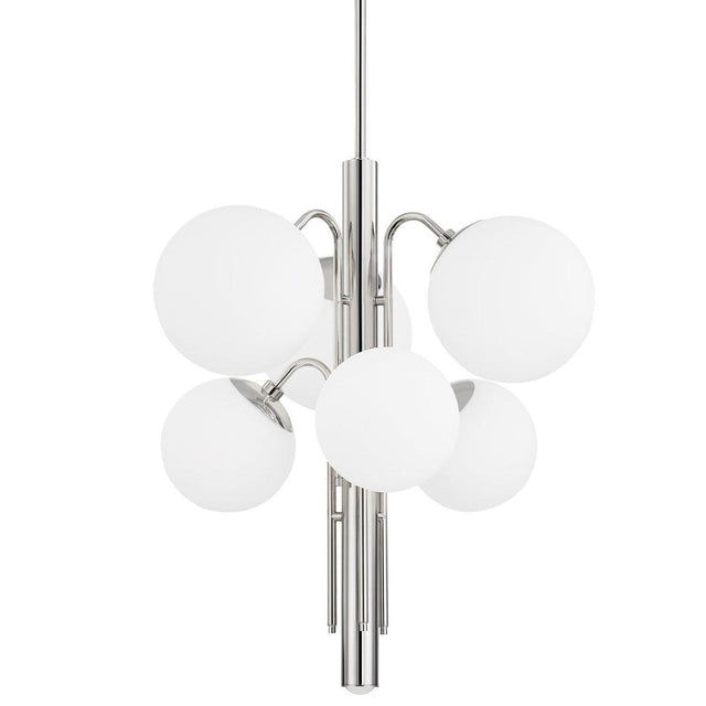 Mitzi Ingrid Chandelier Lighting mitzi-H504806-PN