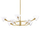 Mitzi Isabella Two Tier Chandelier - Aged Brass Lighting mitzi-H327810-AGB
