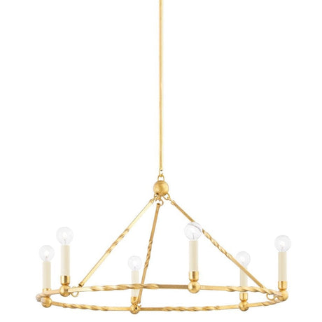 Mitzi Josephine Chandelier Lighting mitzi-H724806-AGB/TBK