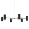 Mitzi Kira Chandelier Lighting mitzi-H484812-PN/SBK