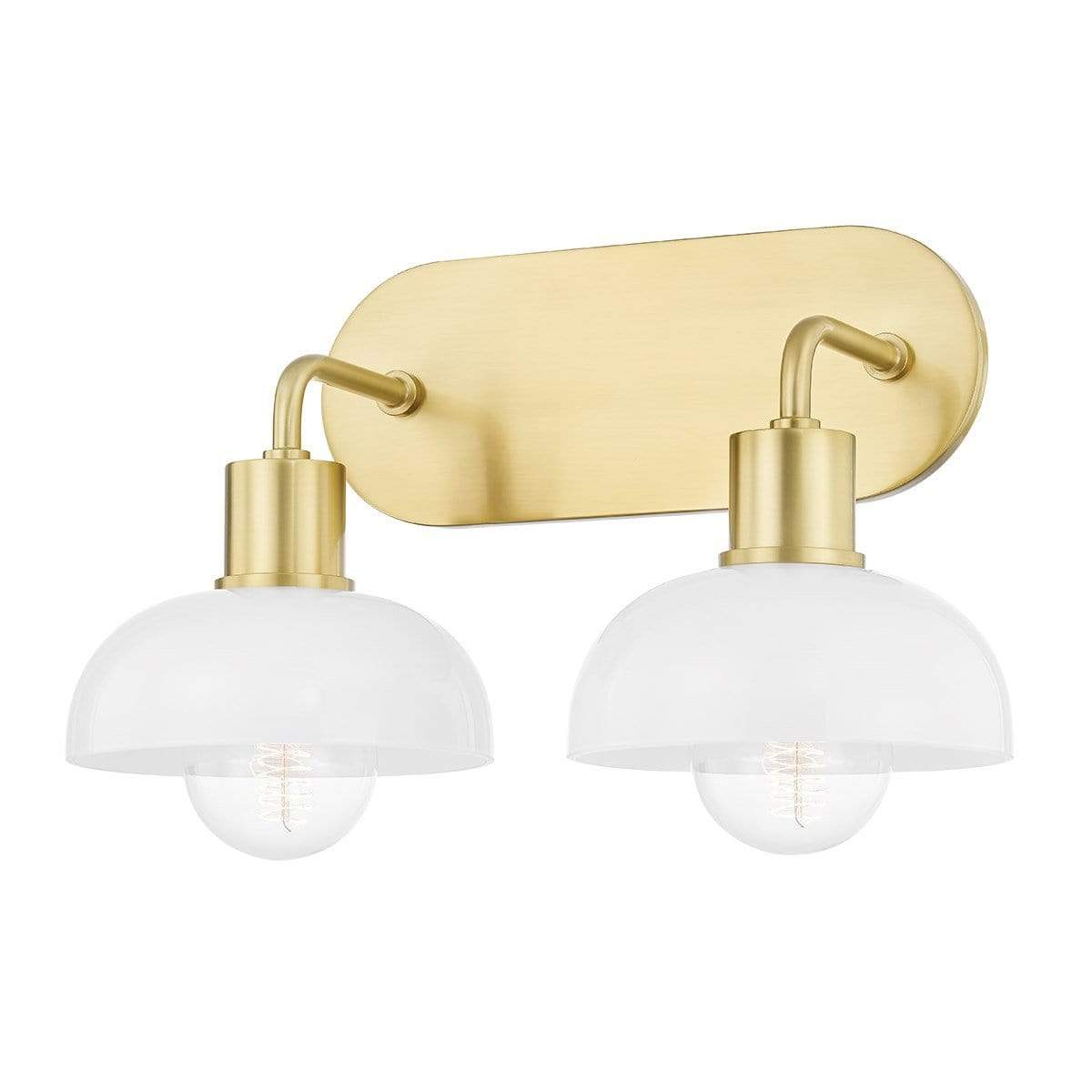Mitzi Kyla Double Bath & Vanity Light Lighting mitzi-H107302-AGB