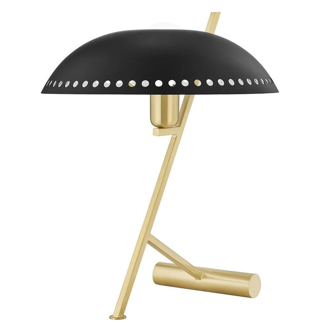 Mitzi Landis Table Lamp Lighting mitzi-HL536201-AGB/BK
