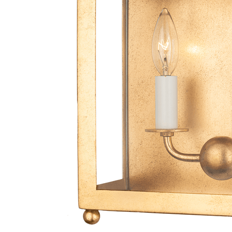 Mitzi Leigh Wall Sconce - Vintage Gold Leaf Lighting mitzi-H259102-VGL