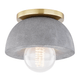 Mitzi Poppy Flush Mount - Aged Brass Lighting mitzi-H400501-AGB 806134000066