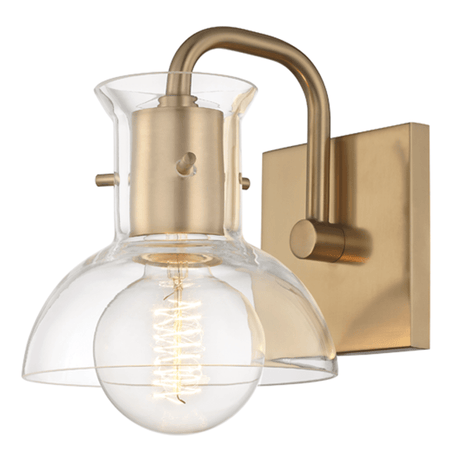 Mitzi Riley 1 Light Bath Light - Aged Brass Lighting mitzi-H111301-AGB 00806134831998