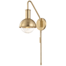 Mitzi Riley Wall Sconce Lighting mitzi-HL111101-AGB 00806134841362