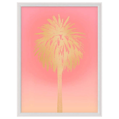 Natural Curiosities Palm Springs, Golden Palms 1, Series 2 Art natural-curiosities-palm-springs-golden-palms-1-series-2-wood-frame