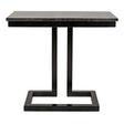 Noir Alonzo Side Table Furniture