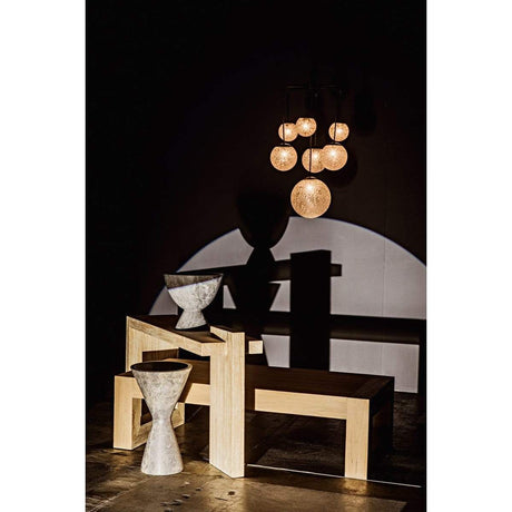 Noir Artemis Chandelier Lighting noir-LAMP762MTB 842449127128