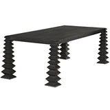 Noir Brancusi Table Furniture noir-GTAB579P 00842449132832