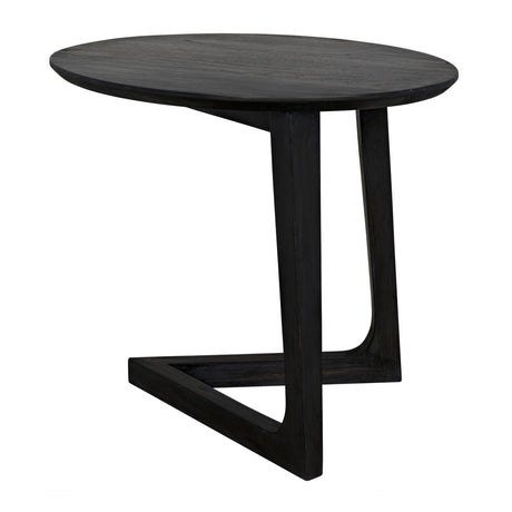 Noir Cantilever Side Table - Charcoal Black Furniture noir-AE-18CHB 00842449120600