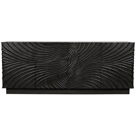 Noir Cavalier Sideboard Furniture noir-GCON333P 842449127203