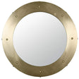 Noir Clay Mirror - Brass Wall noir-GMIR139MB-L 00842449106031