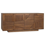 Noir Collage Sideboard Furniture noir-GCON310DW 00842449123816