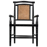 Noir Colonial Bamboo Chair Chairs