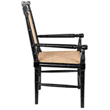 Noir Colonial Bamboo Chair Chairs