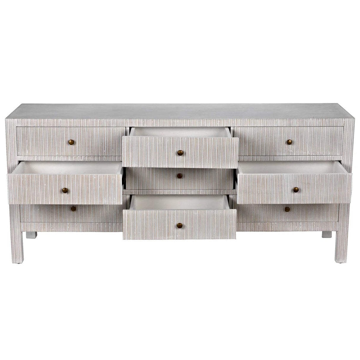 Noir Conrad 9 Drawer Dresser Furniture noir-GDRE222P 00842449121256