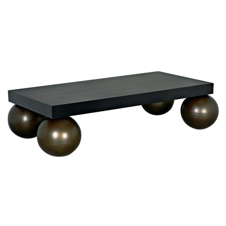 Noir Cosmo Coffee Table Furniture noir-GTAB1109MTBAB 00842449131699