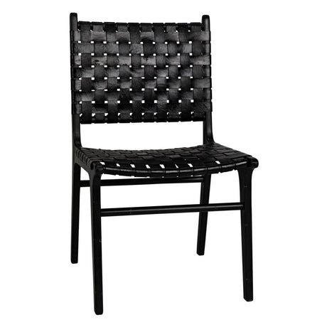 Noir Dede Dining Chair Furniture noir-GCHA277B