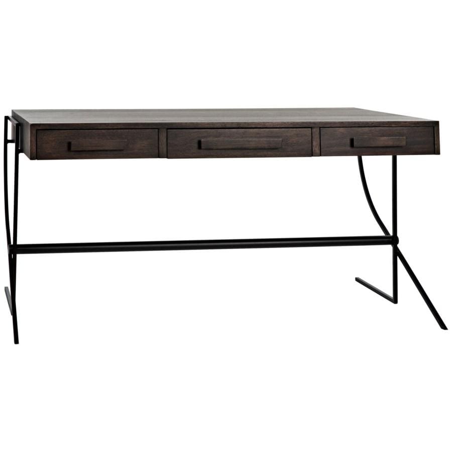 Noir Frank Desk Furniture noir- GDES181EB