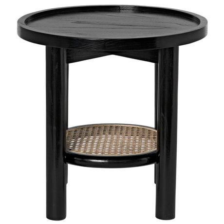 Noir Hide Away Side Table Accent & Side Tables noir-AE-233CHB 00842449132054