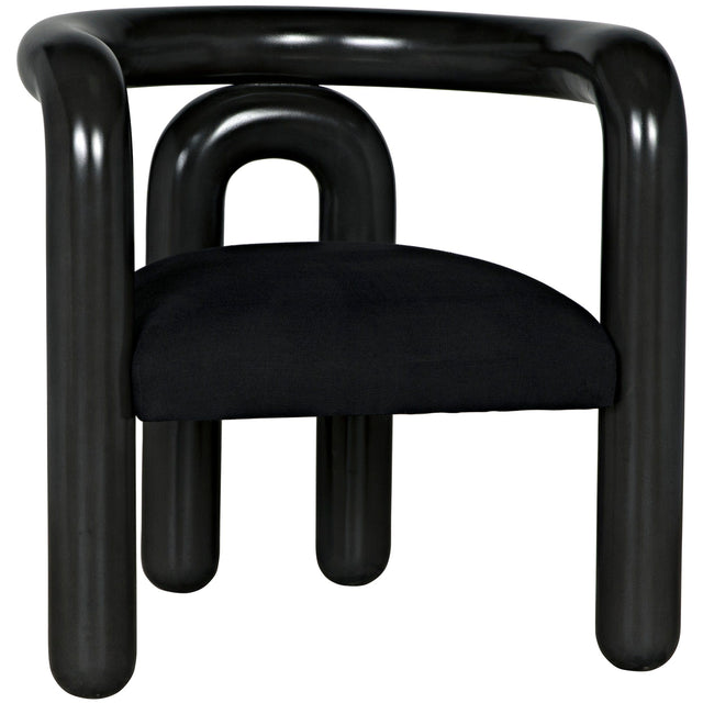 Noir Hockney Chair Furniture noir-AE-216CHB