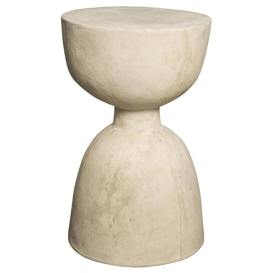 Designer outdoor 2025 pedestal hourglass stool