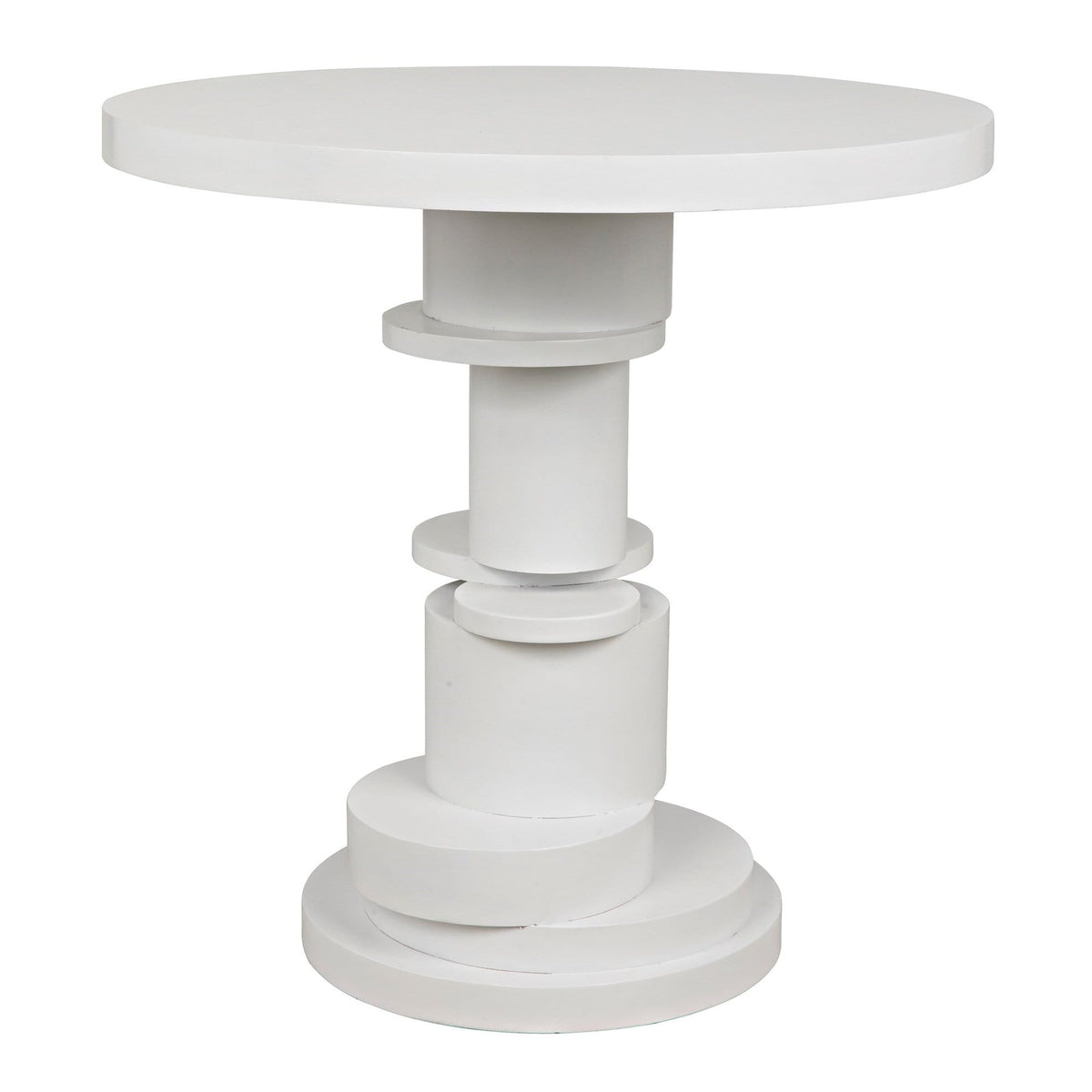 Noir Hugo Side Table Meadow Blu