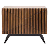 Noir Illusion Single Sideboard Furniture Noir-GCON244DW-1 00842449113329