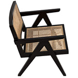 Noir James Relax Chair - Charcoal Black Furniture noir-AE-130CHB 00842449128293