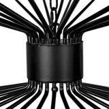 Noir Lampberto Chandelier Lighting Noir-LAMP775MTB 00842449129412