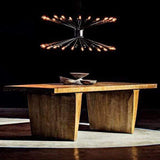 Noir Lampberto Chandelier Lighting Noir-LAMP775MTB 00842449129412