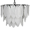 Noir Lotus Chandelier Lighting noir-LAMP650MB 00842449118034