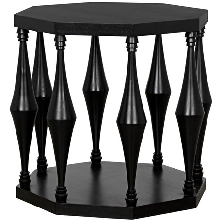 Noir Marceo Side Table Furniture noir-GTAB973WH