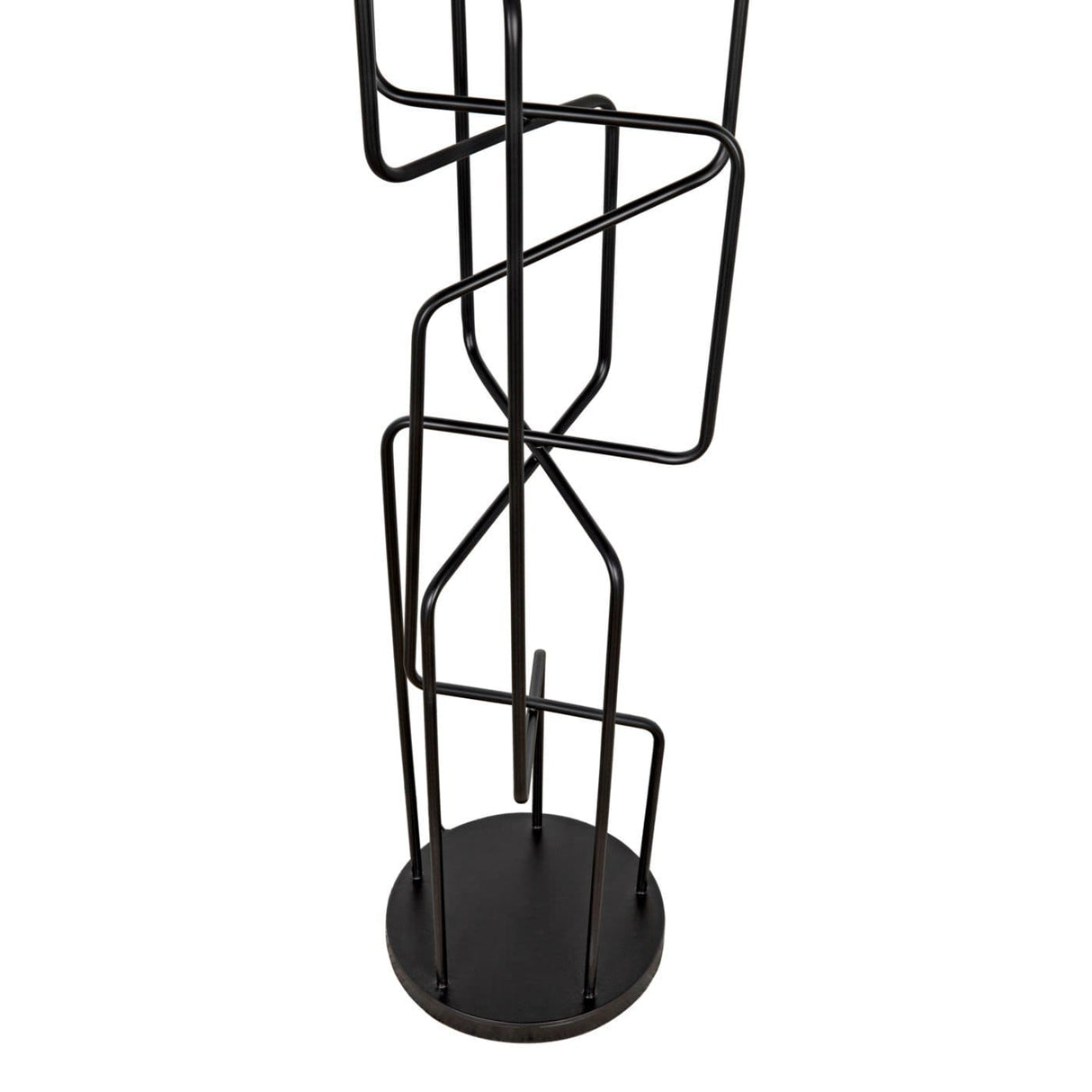 Noir Moriarty Floor Lamp - Black Metal Lighting noir-PZ005MTB 00842449131552