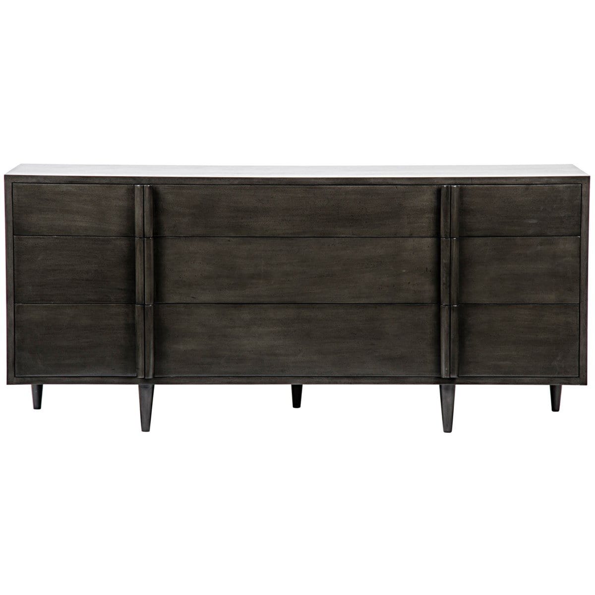 Morten 9 Drawer Dresser - Pale - Noir Morten 9 Drawer Dresser - Pale - Noir