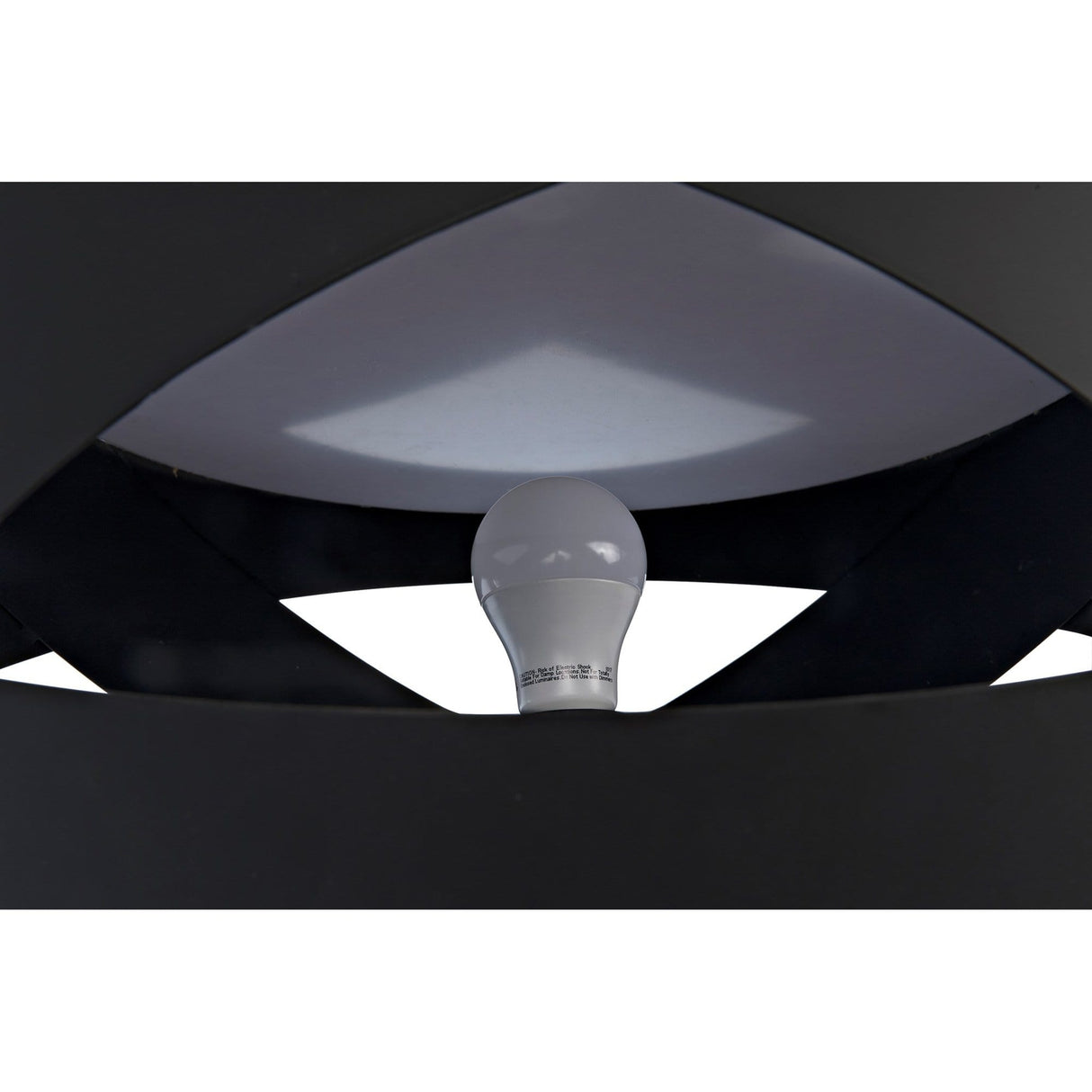 Noir Orion Floor Lamp Lighting noir-LAMP733MTB 00842449123267