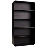 Noir Paloma Bookcase Furniture noir-GBCS212MTB 00842449128385