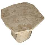 Noir Polyhedron Side Table Furniture noir-AM-194WM 00842449101869