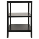 Noir QS 2 Shelf Side Table Furniture Noir-GTAB235HB 00842449107175