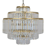 Noir Quintus Chandelier Lighting noir-LAMP727MB 00842449122215