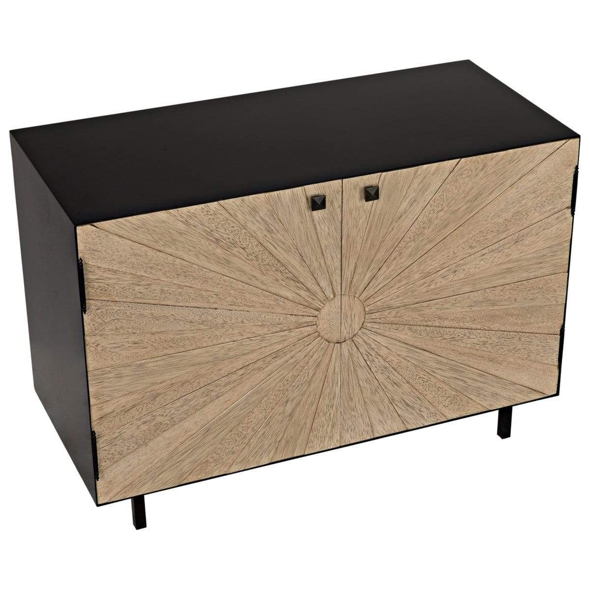 Noir Ray Sideboard Furniture noir-GCON308BW 00842449123793
