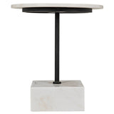 Noir Rodin Side Table Furniture noir-GTAB874MTB 00842449124325