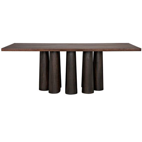 Noir Severity Dining Table Furniture noir-GTAB540WAW