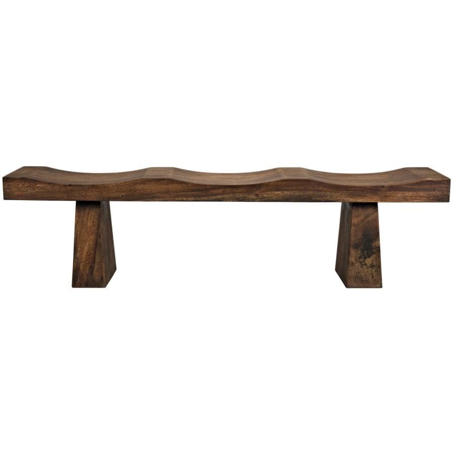Noir Shibumi Bench - Mungur Wood Furniture Noir-AE-150