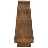 Noir Shibumi Bench - Mungur Wood Furniture Noir-AE-150